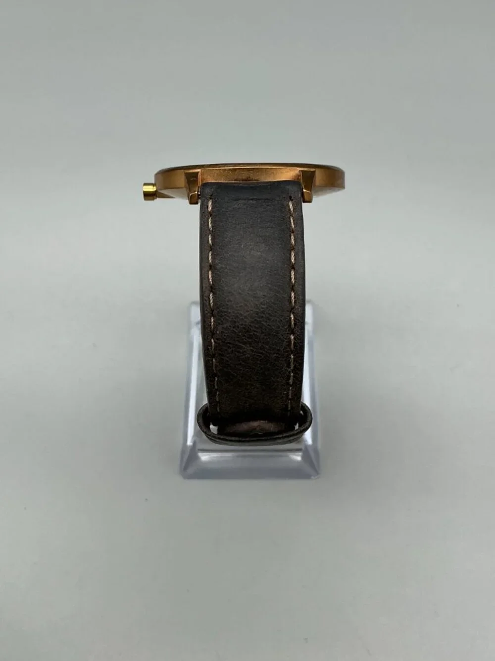 MVMT Boulevard Santa Monica Womens Watch 38mm Rose Gold Tone Leather New Battery